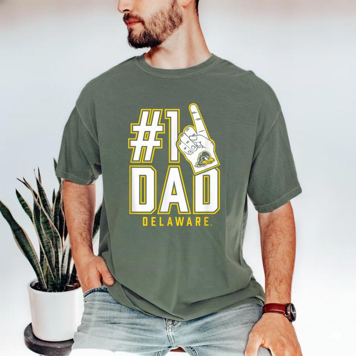 University Of Delaware Blue Hens 1 Dad Men's Comfort Colors T-Shirt