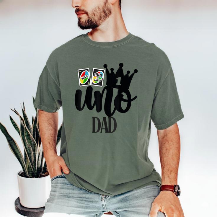 Uno 1st Birthday Dad Men's Comfort Colors T-Shirt Uno 1st Birthday Dad Men's Comfort Colors T-Shirt
