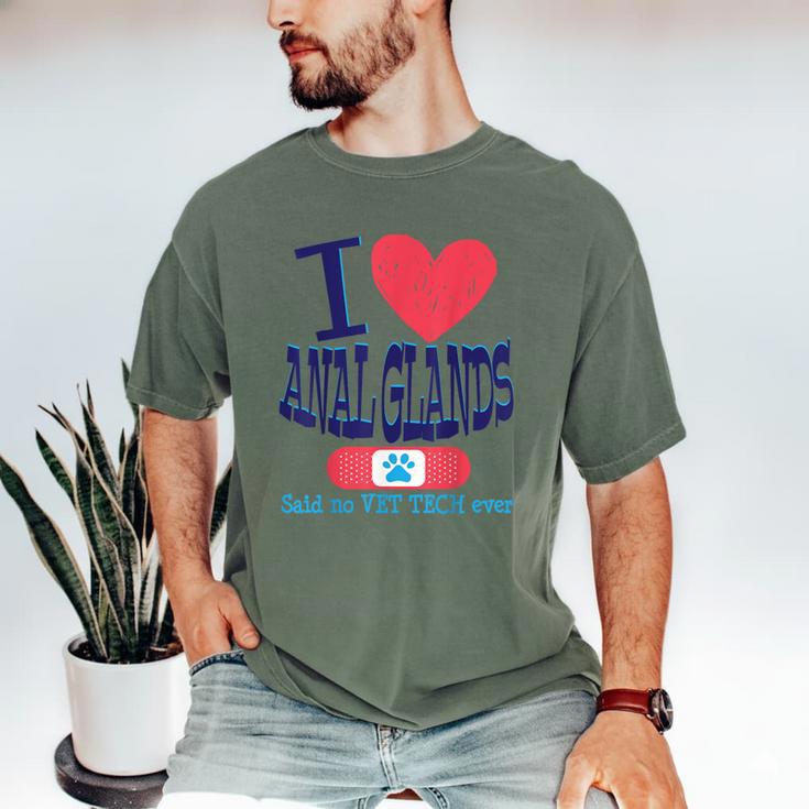 Vet Tech I Love Veterinary Technician Graduation Men's Comfort Colors T-Shirt