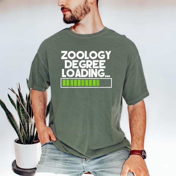 Zoology Degree Loading Zoologist Graduation Student Tee Men's Comfort Colors T-Shirt