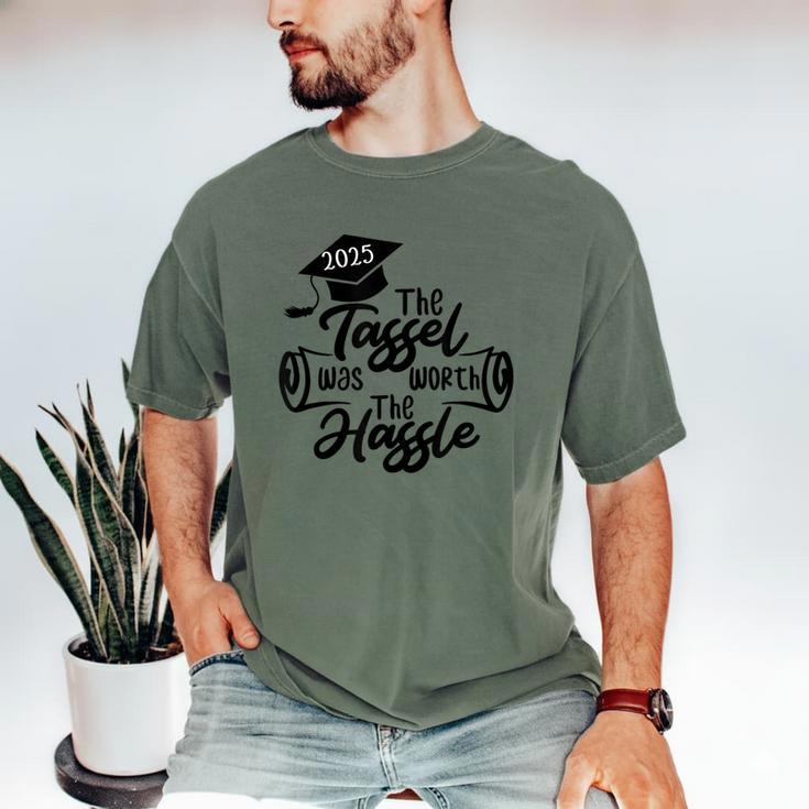 2025 Graduation The Tassel Was Worth The Hassle University Men's Comfort Colors T-Shirt
