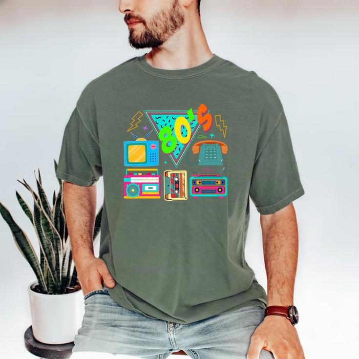 80's Vintage Cassette Tape Nostalgia Mixtape Era 1980s Retro Men's Comfort Colors T-Shirt