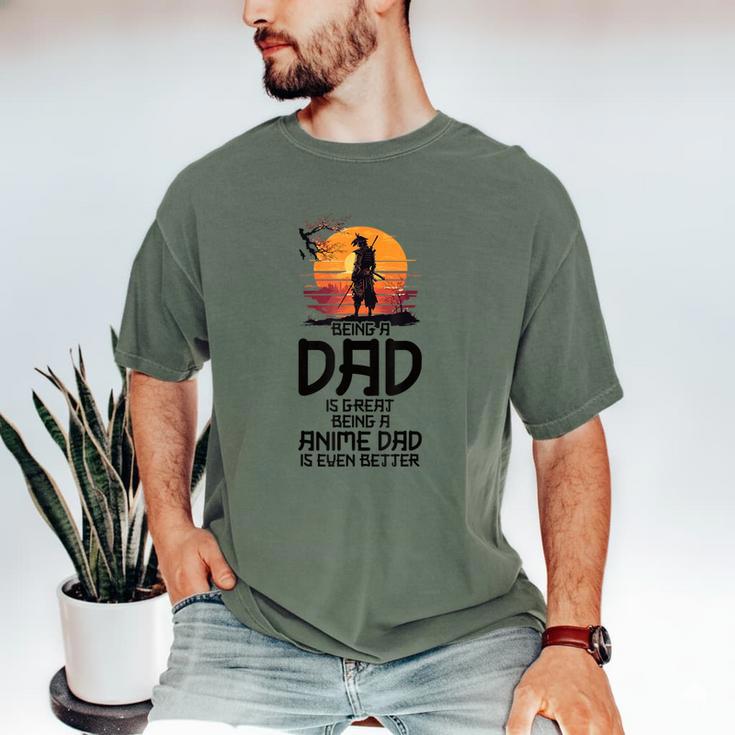 Anime Dad Jokes Father's Day Anamae Otaku Manga Japan Men's Comfort Colors T-Shirt