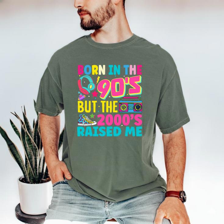 Born In The 90's But The 2000's Raised Me Y2K Nostalgia Men's Comfort Colors T-Shirt