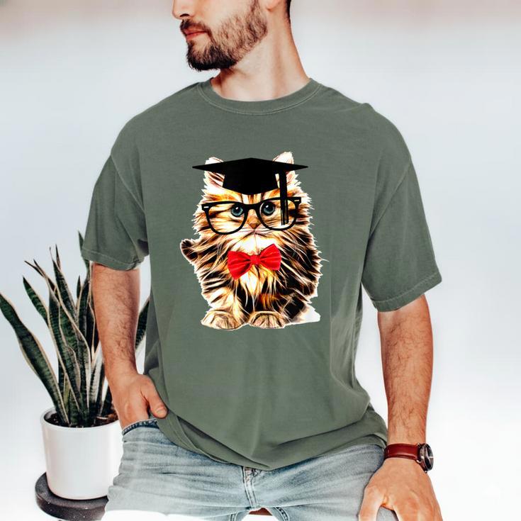 Graduation Cat Class Of 2023 Men's Comfort Colors T-Shirt