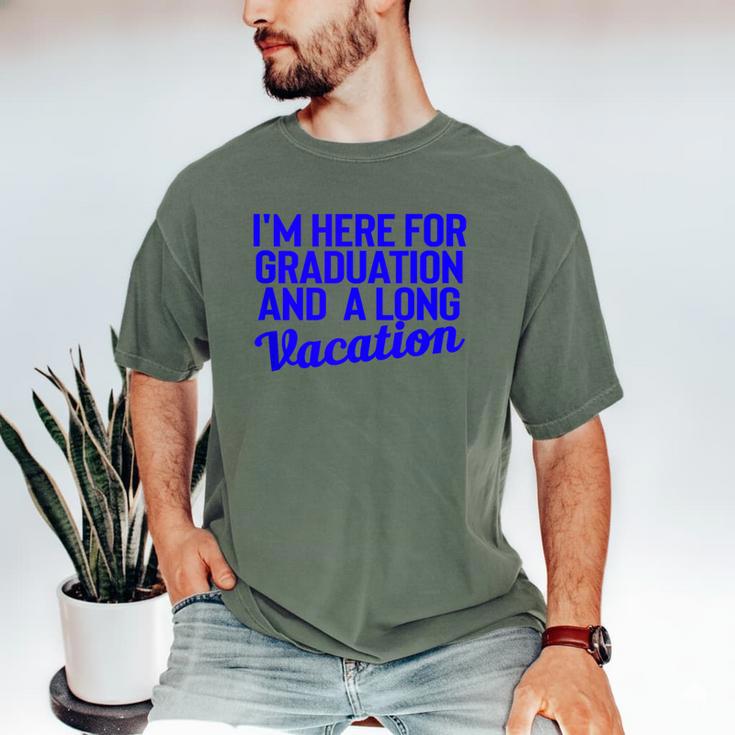 I'm Here For Graduation School Class Senior 2024 Men's Comfort Colors T-Shirt