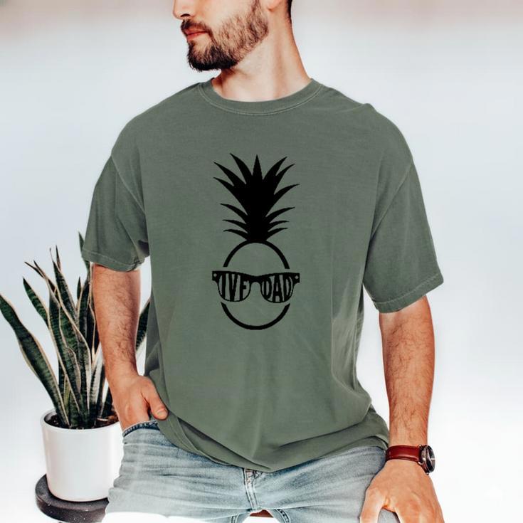 IVF DAD Pineapple Transfer Day Retrieval Day Infertility Men's Comfort Colors T-Shirt