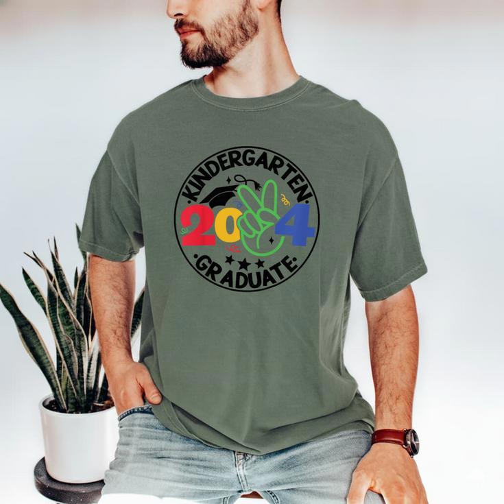 Kindergarten Graduation 2024 Graduate Last Day Of School Men's Comfort Colors T-Shirt