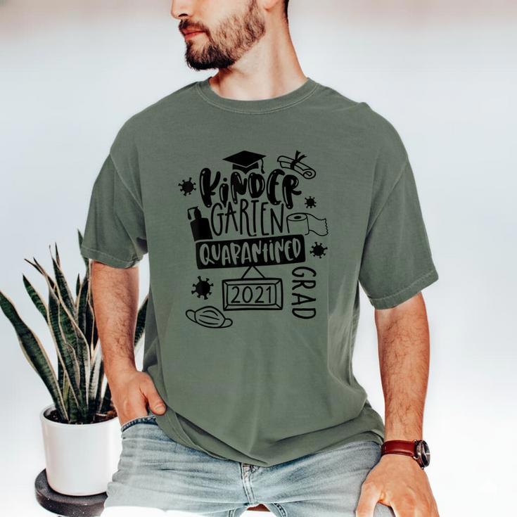 Kindergarten Graduation Quarantine Kindergarten Graduate Men's Comfort Colors T-Shirt