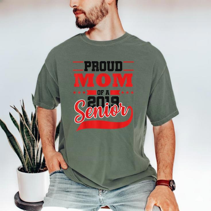 Mom Class Of 2019 Senior Graduation T-Shirt High School Men's Comfort Colors T-Shirt