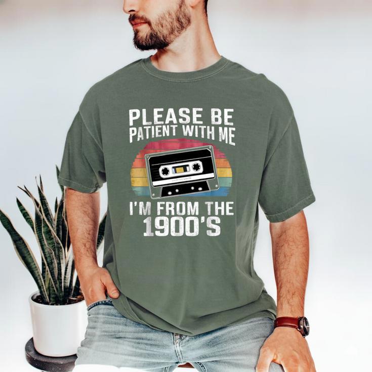 Please Be Patient With Me I'm From The 1900s Retro 90s Men's Comfort Colors T-Shirt