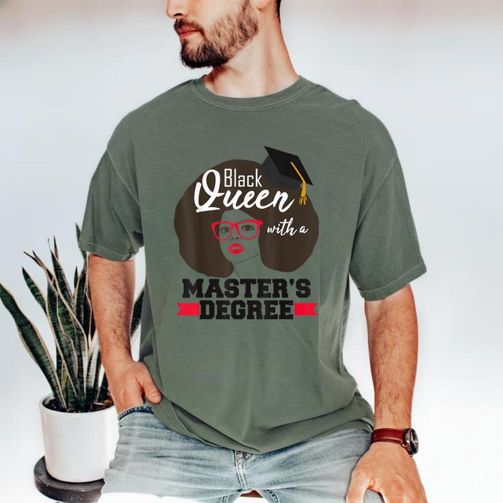 Queen Masters Degree Graduation Social Work MSW MPH Men's Comfort Colors T-Shirt