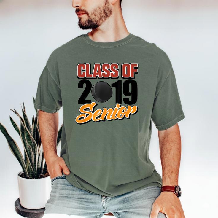 Senior Class Of 2019 Tshirt Graduation Students Hockey Men's Comfort Colors T-Shirt