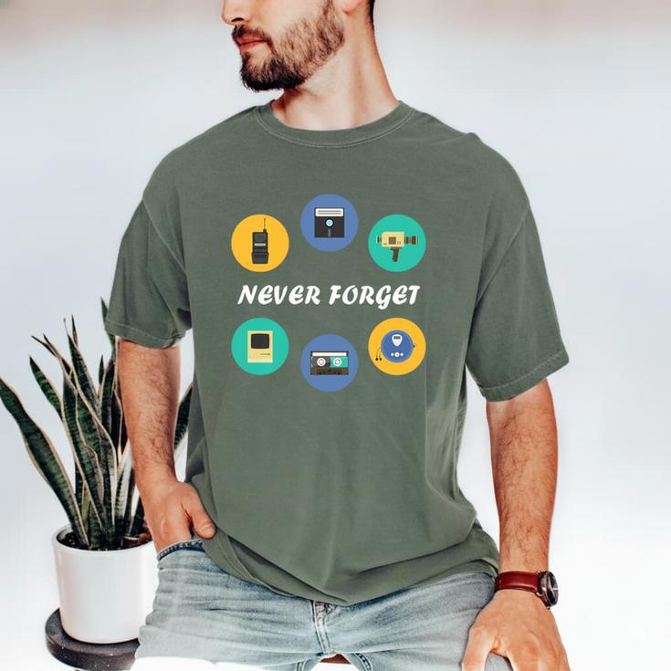 Throwback Thursday Never Forget Nostalgia 80's Retro Premium Tri-Blend T-Shirt Men's Comfort Colors T-Shirt
