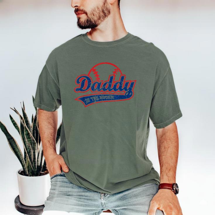 Vintage Baseball Daddy Of The Rookie Men's Comfort Colors T-Shirt