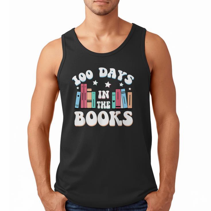 100 Days In The Books School Reading Celebration Men Tank Top