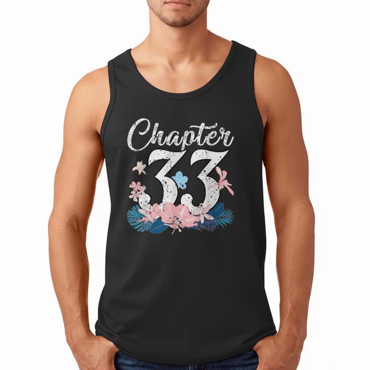 1988 Happy Birthday Chapter 33 Year Old Women Book Lover Men Tank Top