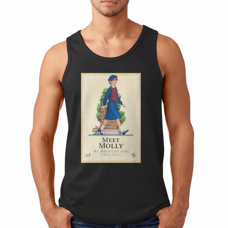 American Girl Meet Molly Book Cover Men Tank Top