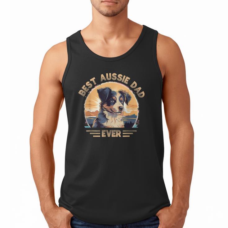 Aussie DAD Australian Shepherd Men Tank Top