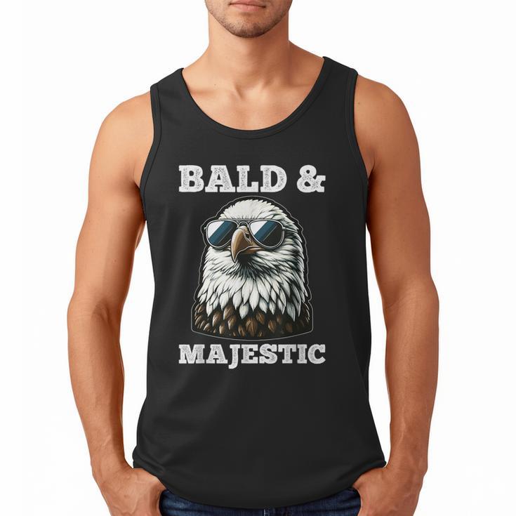 Bald & Majestic Sexy Bald Guy Dad Men Tank Top