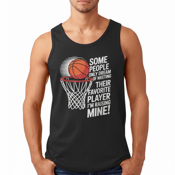 Basketball Mom Or Dad Basketball Parent Men Tank Top