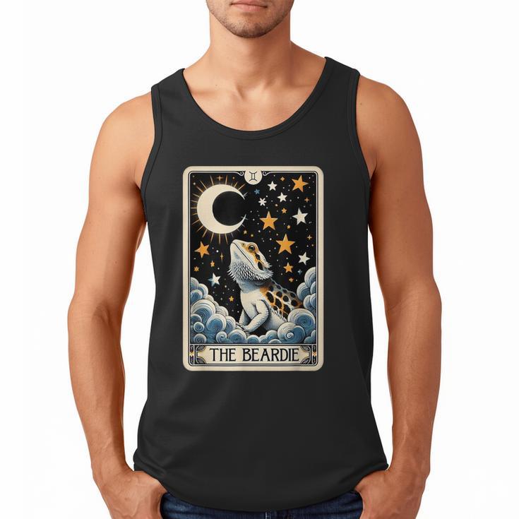 Bearded Dragon Tarot Card Beardie Mom Beardie Dad Men Women Men Tank Top