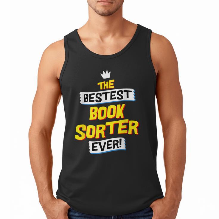 Best Book Sorter Job Occupation Men Tank Top