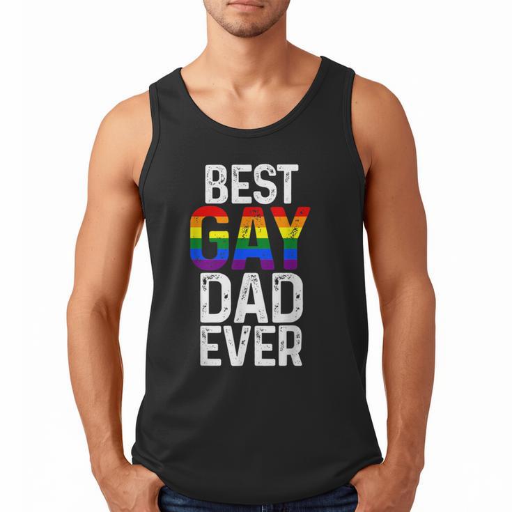 Best Gay Dad Ever LGBTQ Men Tank Top