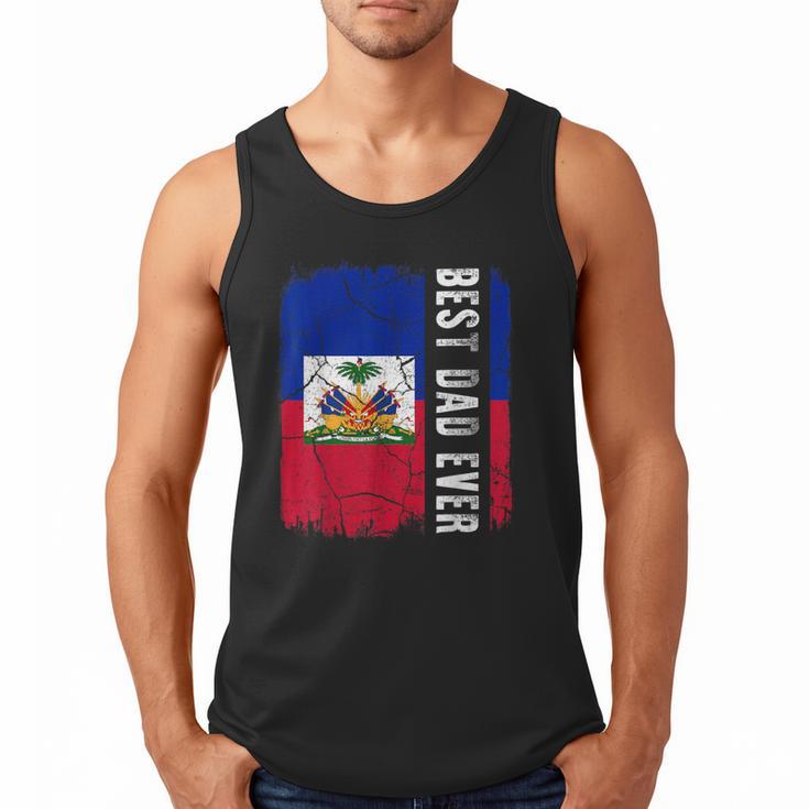 Best Haitian Dad Ever Haiti Daddy Father's Day Men Tank Top