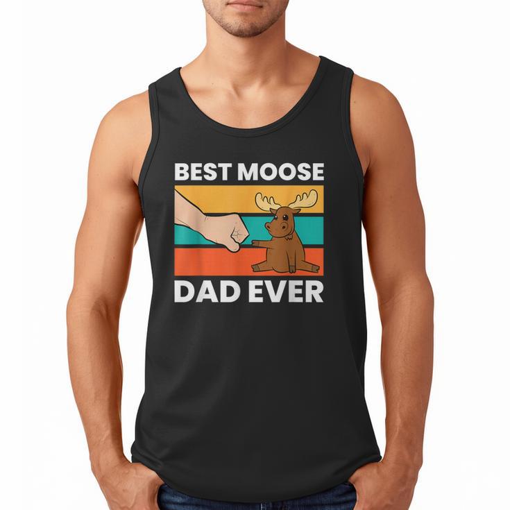 Best Moose Dad Ever Moose Men Tank Top