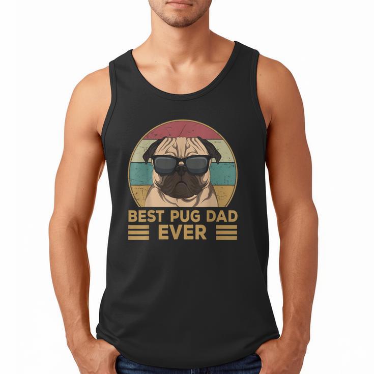 Best Pug Dad Ever Pug Dog For Men And Boys Men Tank Top