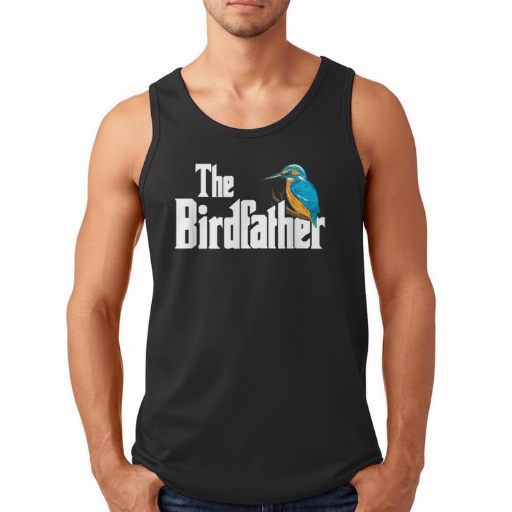 The Bird Father Bird Watching Meme Birder Dad Men Tank Top
