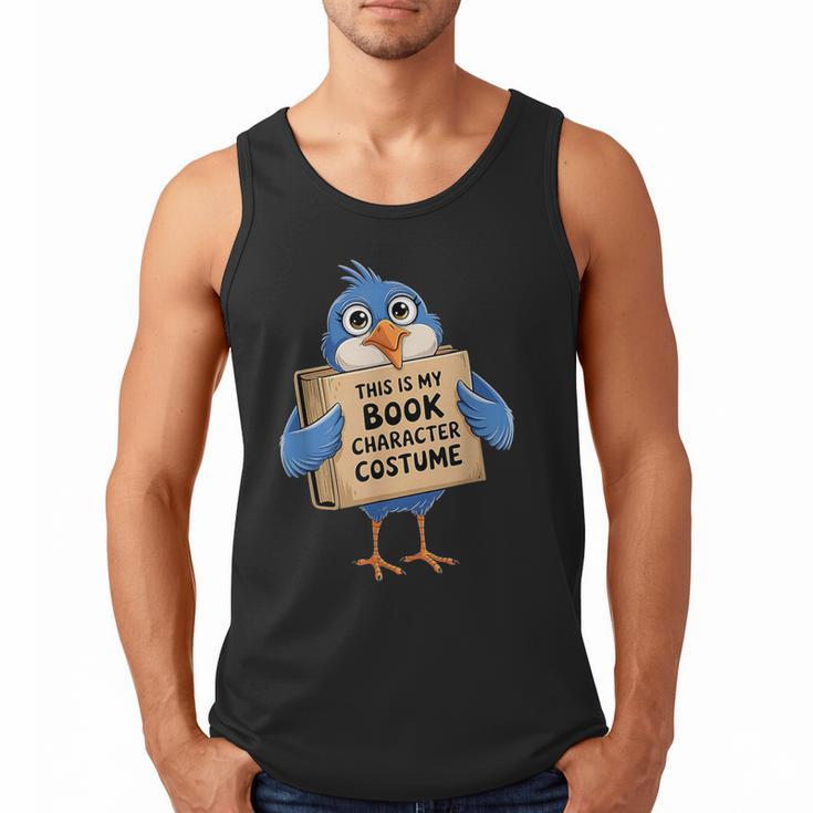 This Is My Book Character Costume Pigeon Kids Reading Men Tank Top