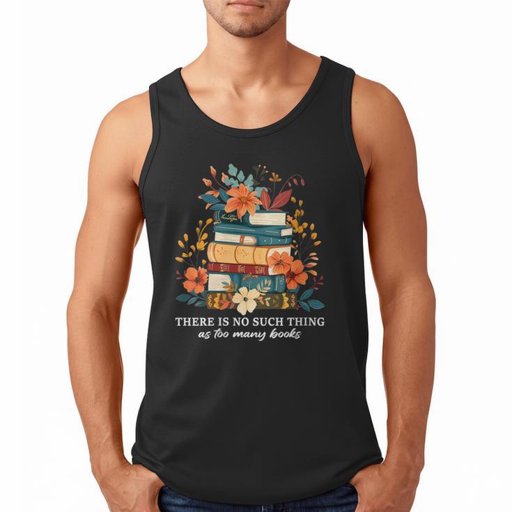 Book Lover Librarian Reading Library Readers Men Tank Top