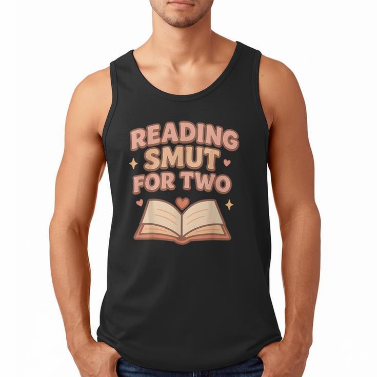 Book Lover Pregnancy Announcement Reveal Smut Men Tank Top