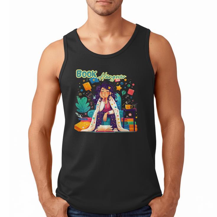 Book Lover Woman Woman Book Hangover Men Tank Top