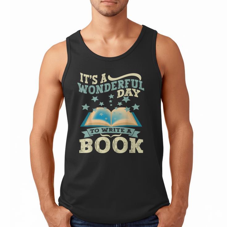 Book Lover Writer Author Men Tank Top
