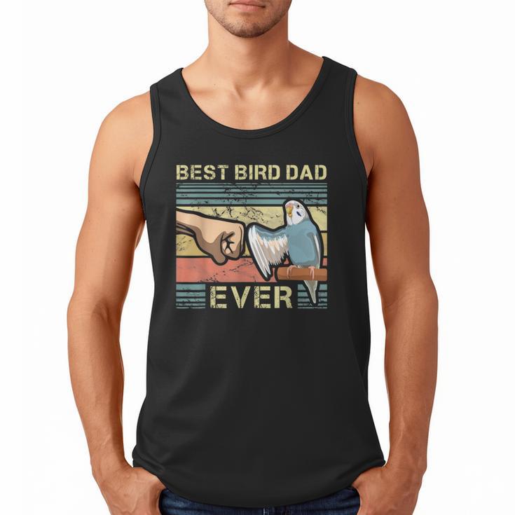 Budgie Dad Bird Lover Father Animal Enthusiast Bird Guy Men Tank Top