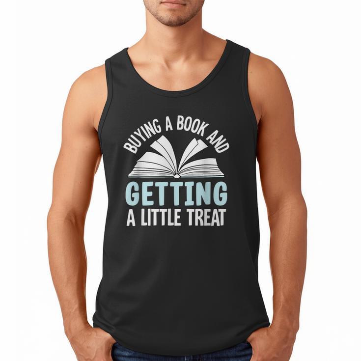 Buying A Book And Getting A Little Treat Men Tank Top