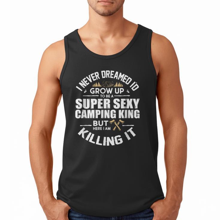 Camping Men Camper RV Camping Vacation Camping Dad Men Tank Top