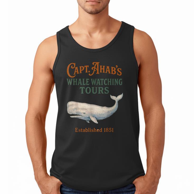 Captain Ahab’s Whale Watching Tours – Moby Book Parody Men Tank Top Captain Ahab’s Whale Watching Tours – Moby Book Parody Men Tank Top