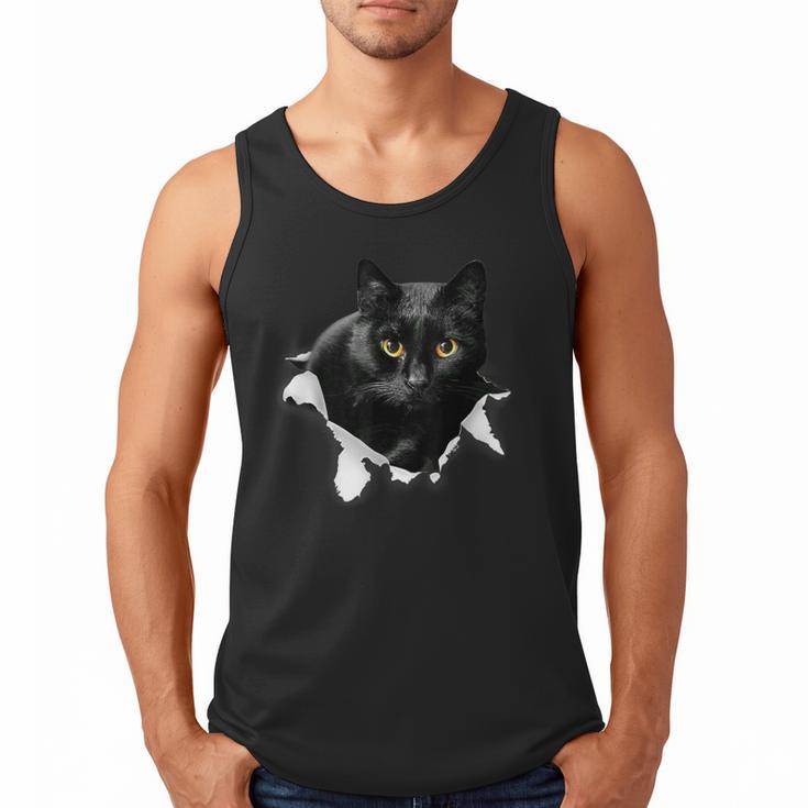 Cat Torn Cloth For Cat Lover Cat Dad Cat Mom Men Tank Top
