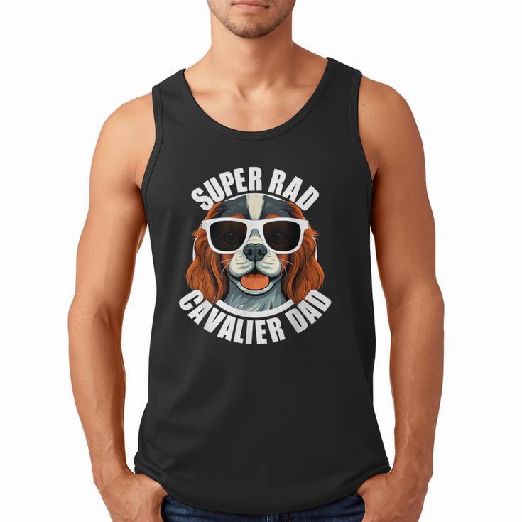 Cavalier King Charles Spaniel Dad Father’s Day Men Tank Top