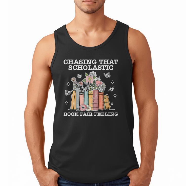 Chasing That Scholastic Book Fair Feeling Apparel Men Tank Top