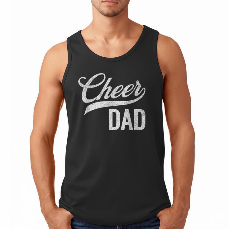 Cheer Dad Green Cheerleading Matching Parents Men Tank Top