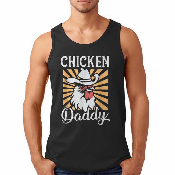 Chicken Daddy Vintage Poultry Farmer Fathers Day Men Tank Top