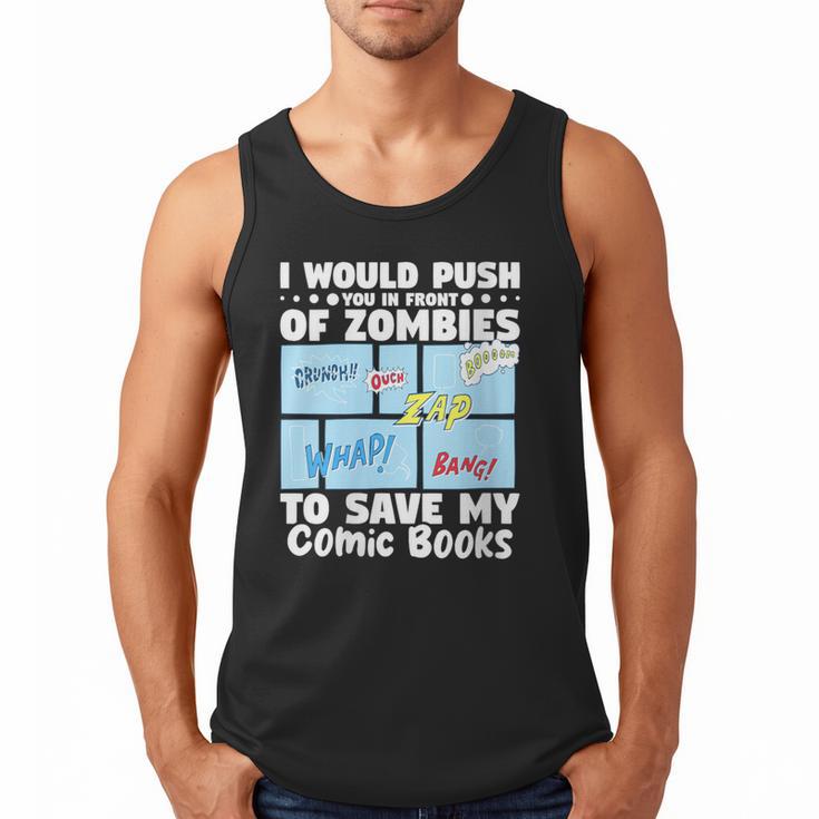 Comics Collecting Book Collector Guide Comics Lover Men Tank Top