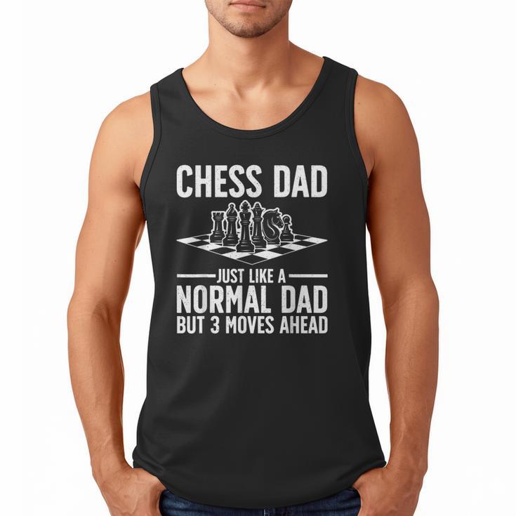 Cool Chess Player Art For Men Dad Knight Chess Lovers Pieces Small Men Tank Top