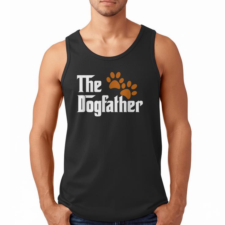 Cool Dog Dad Dog Father Shirt The Dogfather T-Shirt Men Tank Top
