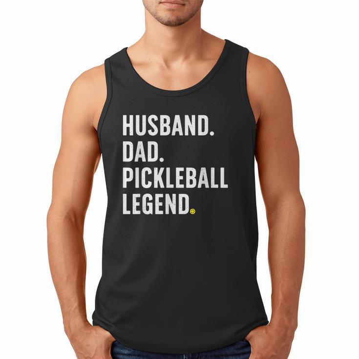 Cool Pickleball For Men Husband Dad Legend Pickleball Player Men Tank Top